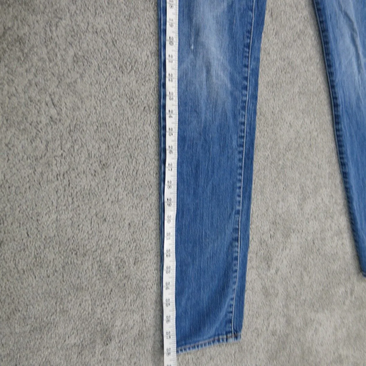 American Eagle Outfitters Women Skinny Jeans Stretch Mid Rise Cotton Blue Size 4