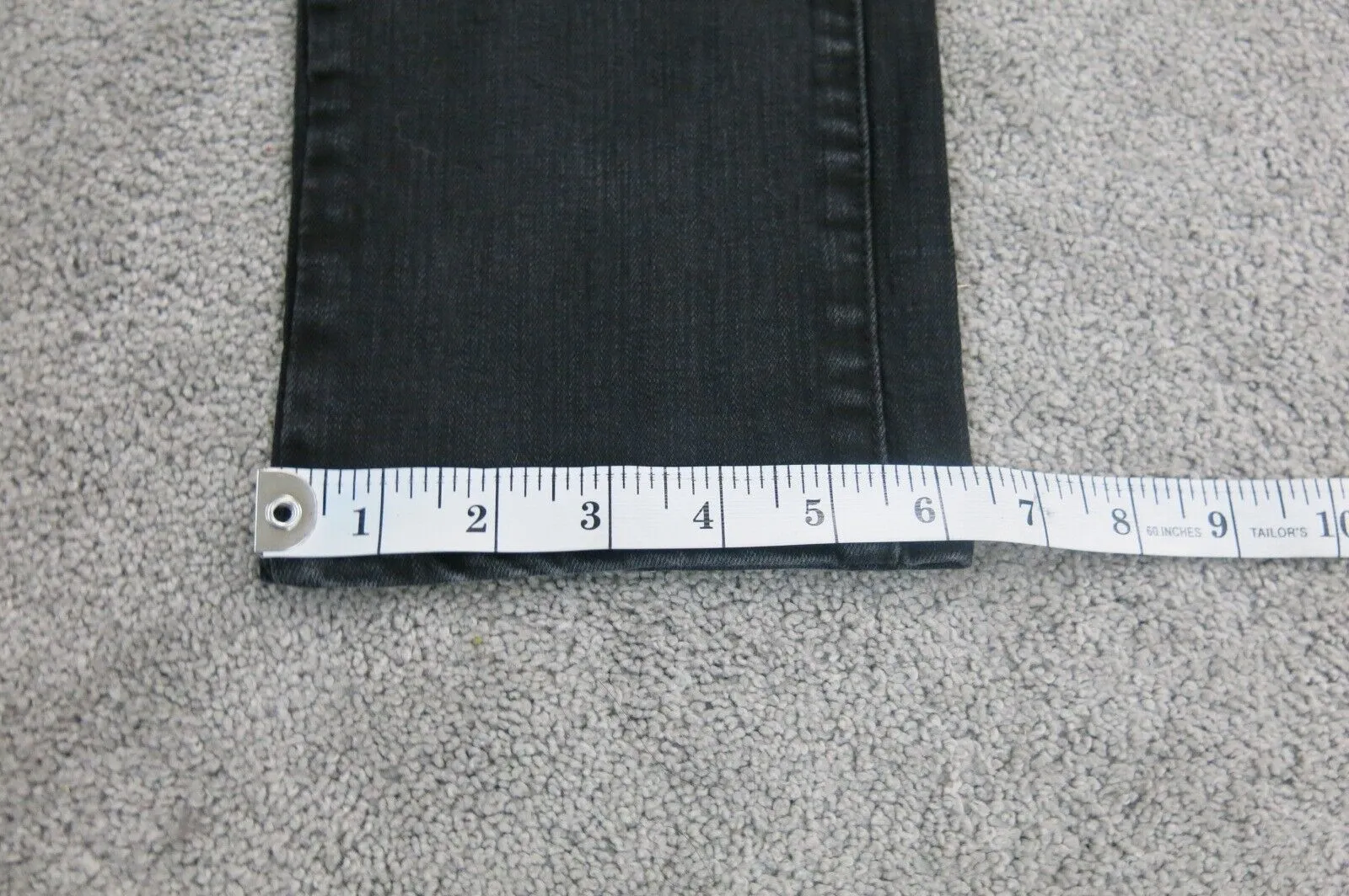 American Eagle Womens Super Stretch Jeans Skinny Leg Mid Rise Black Size 6