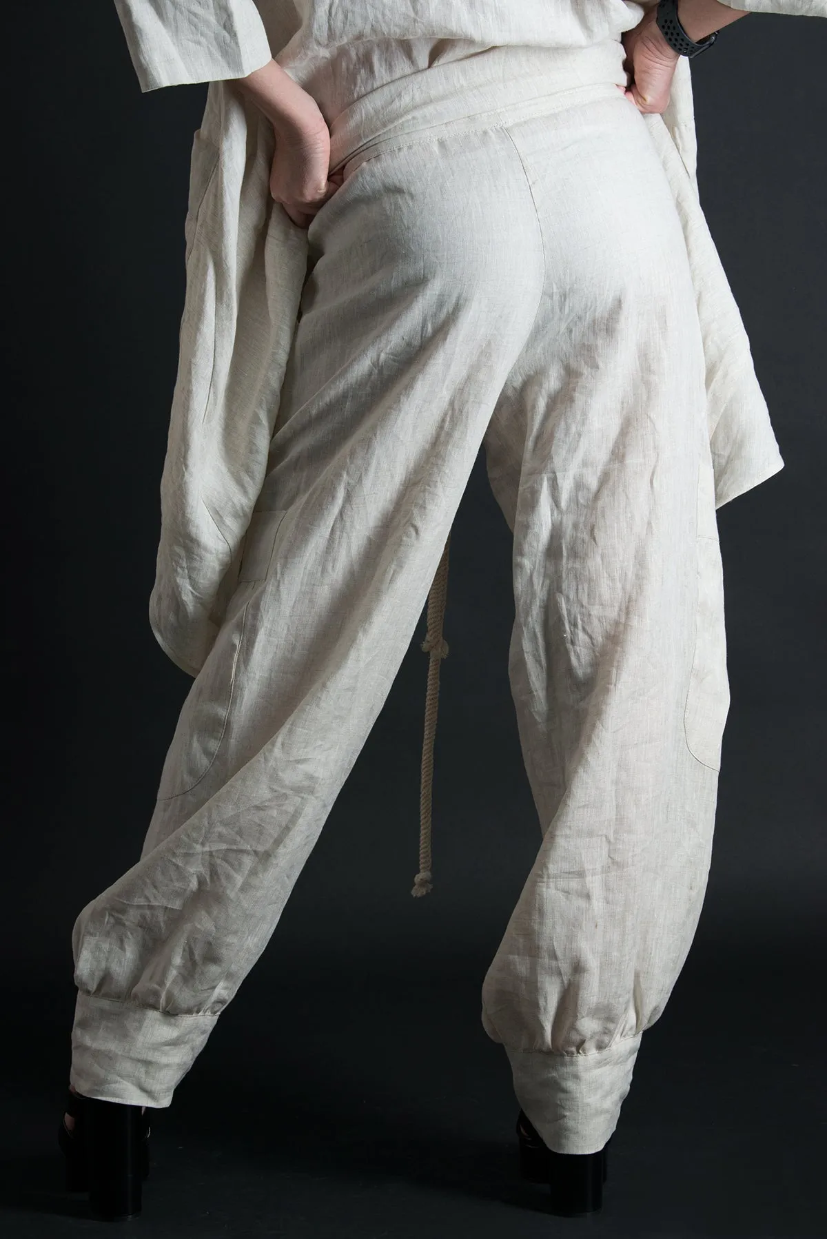 ANITA Linen Harem Loose Pants
