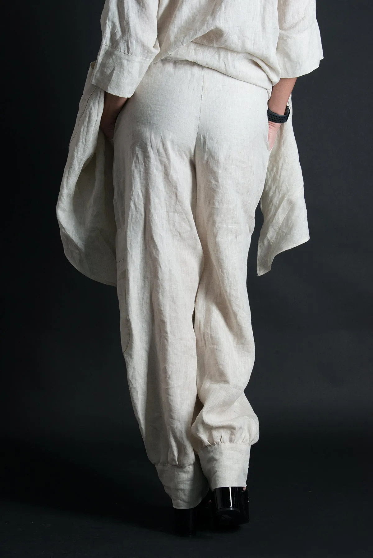 ANITA Linen Harem Loose Pants