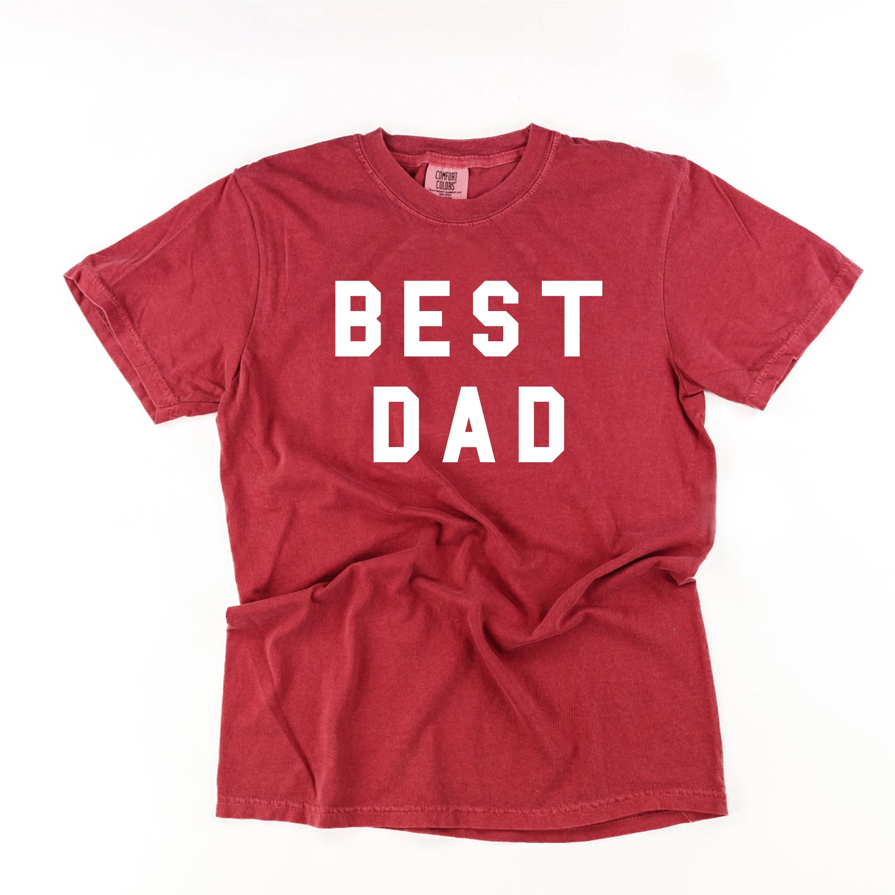 BEST DAD - SHORT SLEEVE COMFORT COLORS TEE