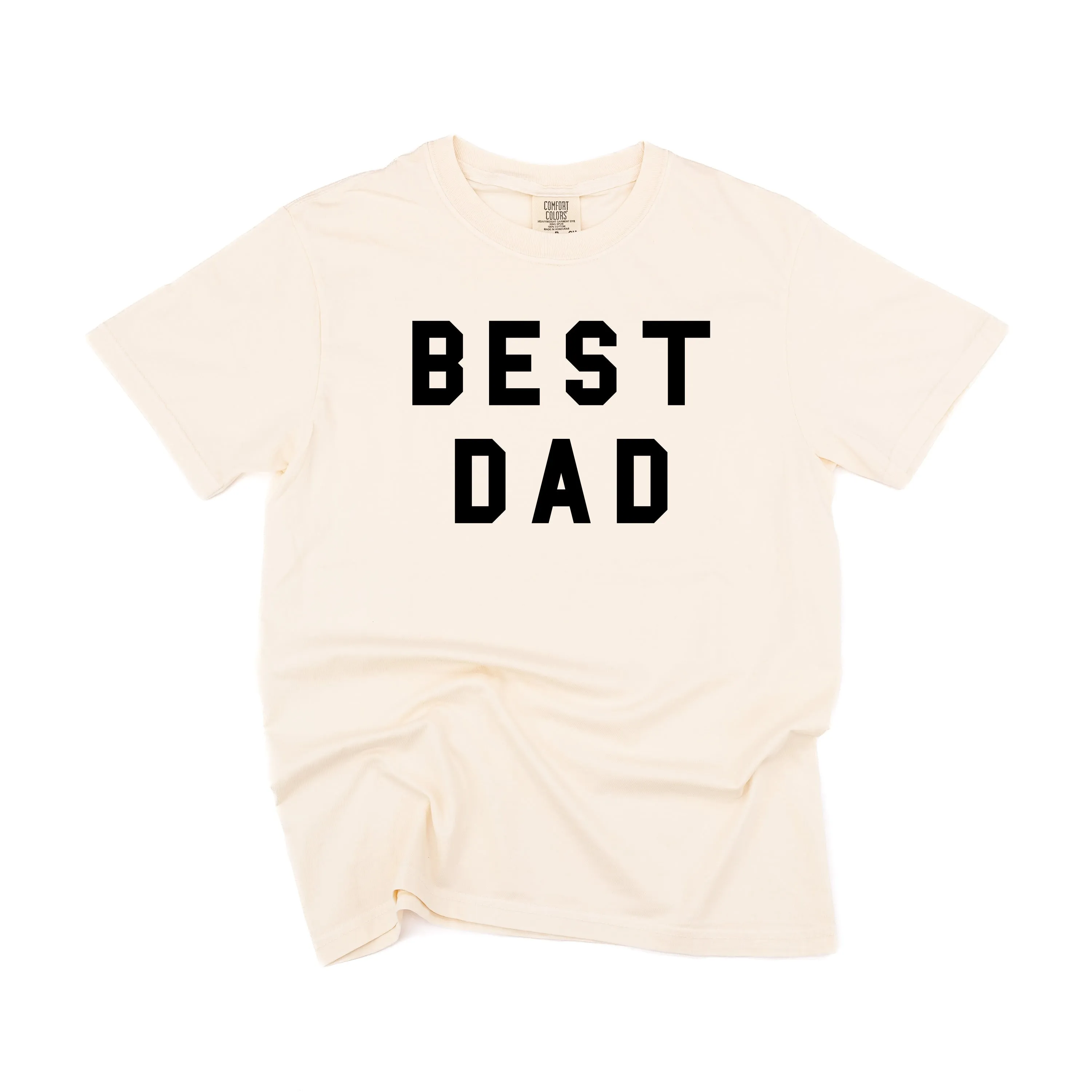 BEST DAD - SHORT SLEEVE COMFORT COLORS TEE