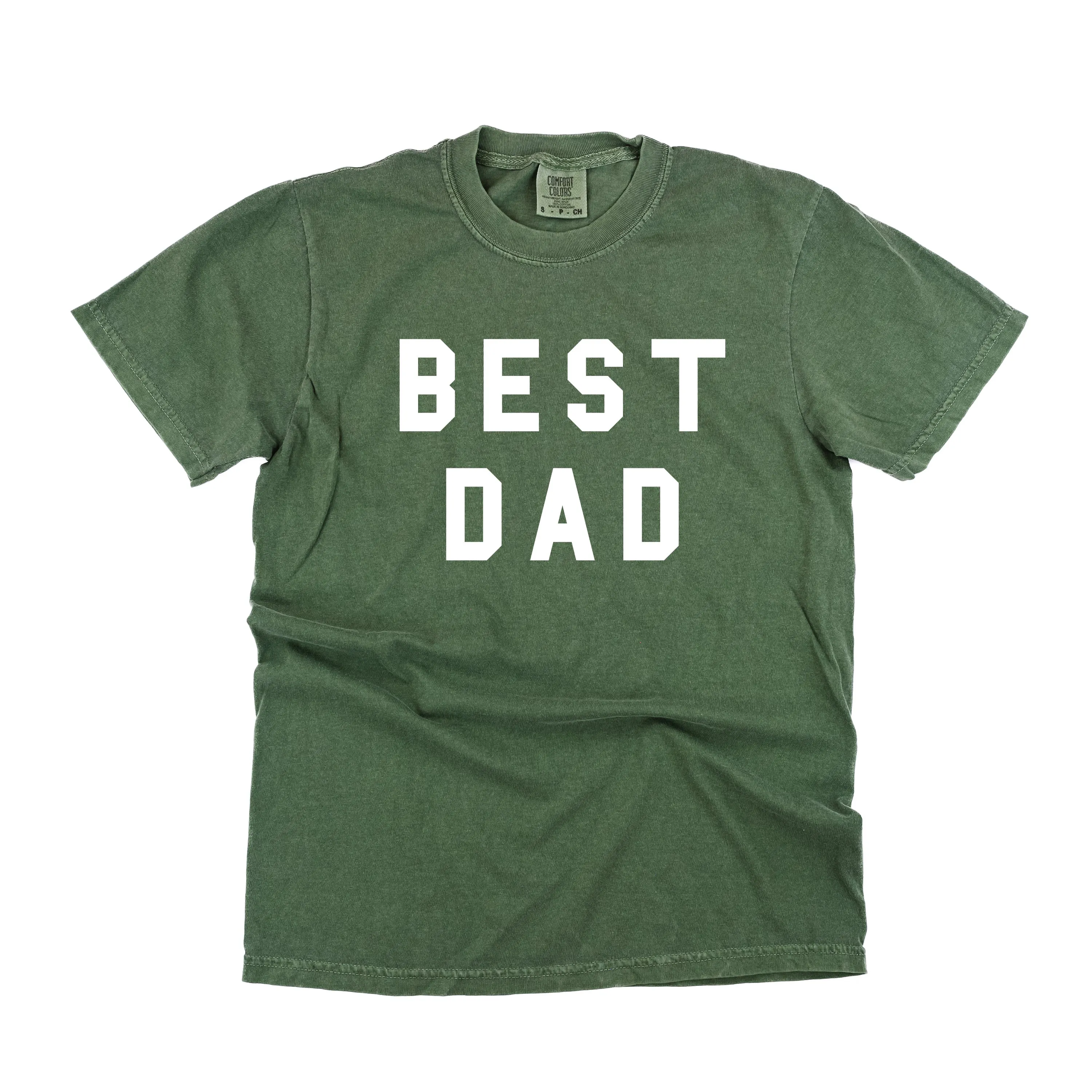 BEST DAD - SHORT SLEEVE COMFORT COLORS TEE