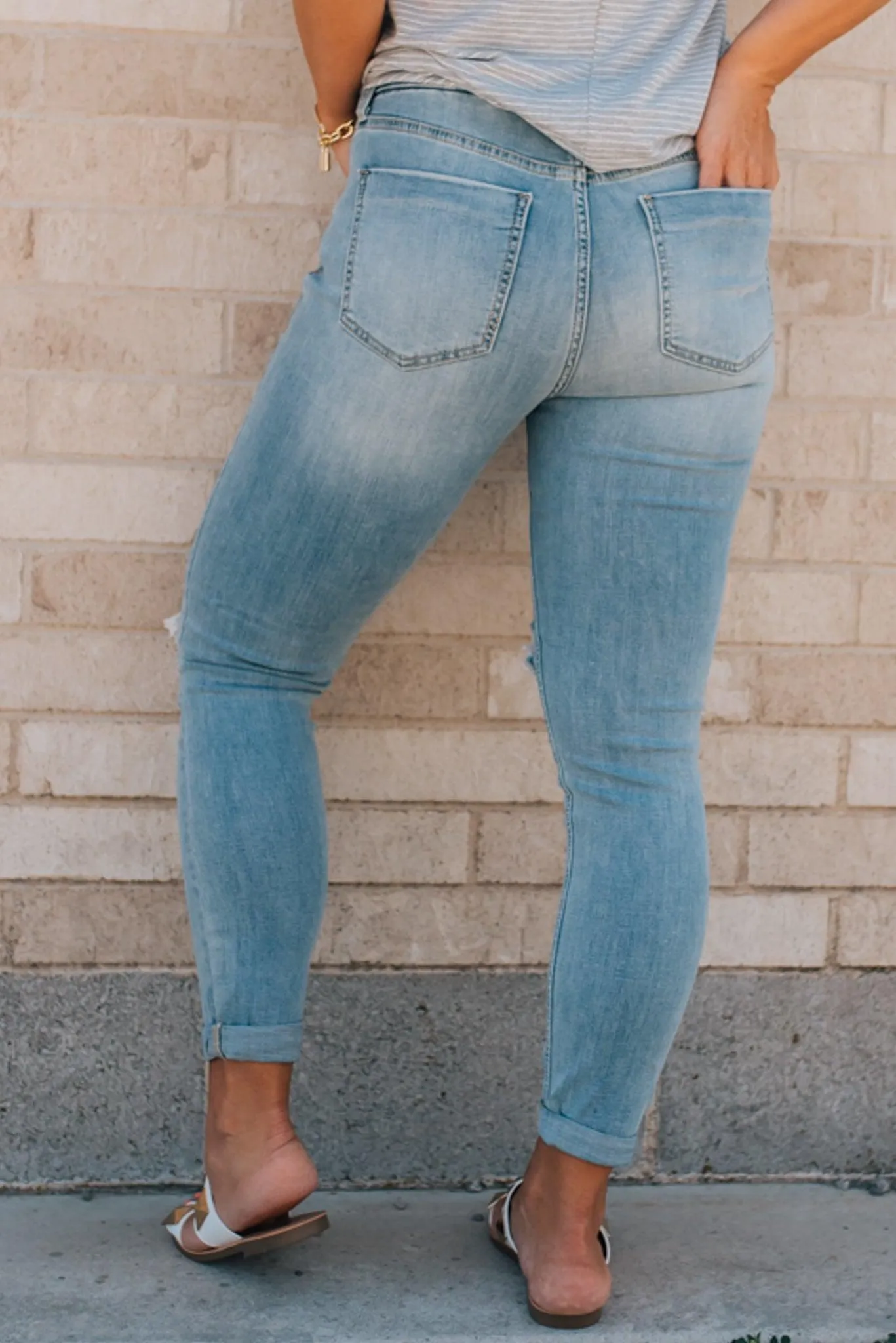 Bri High Rise Skinny Jeans