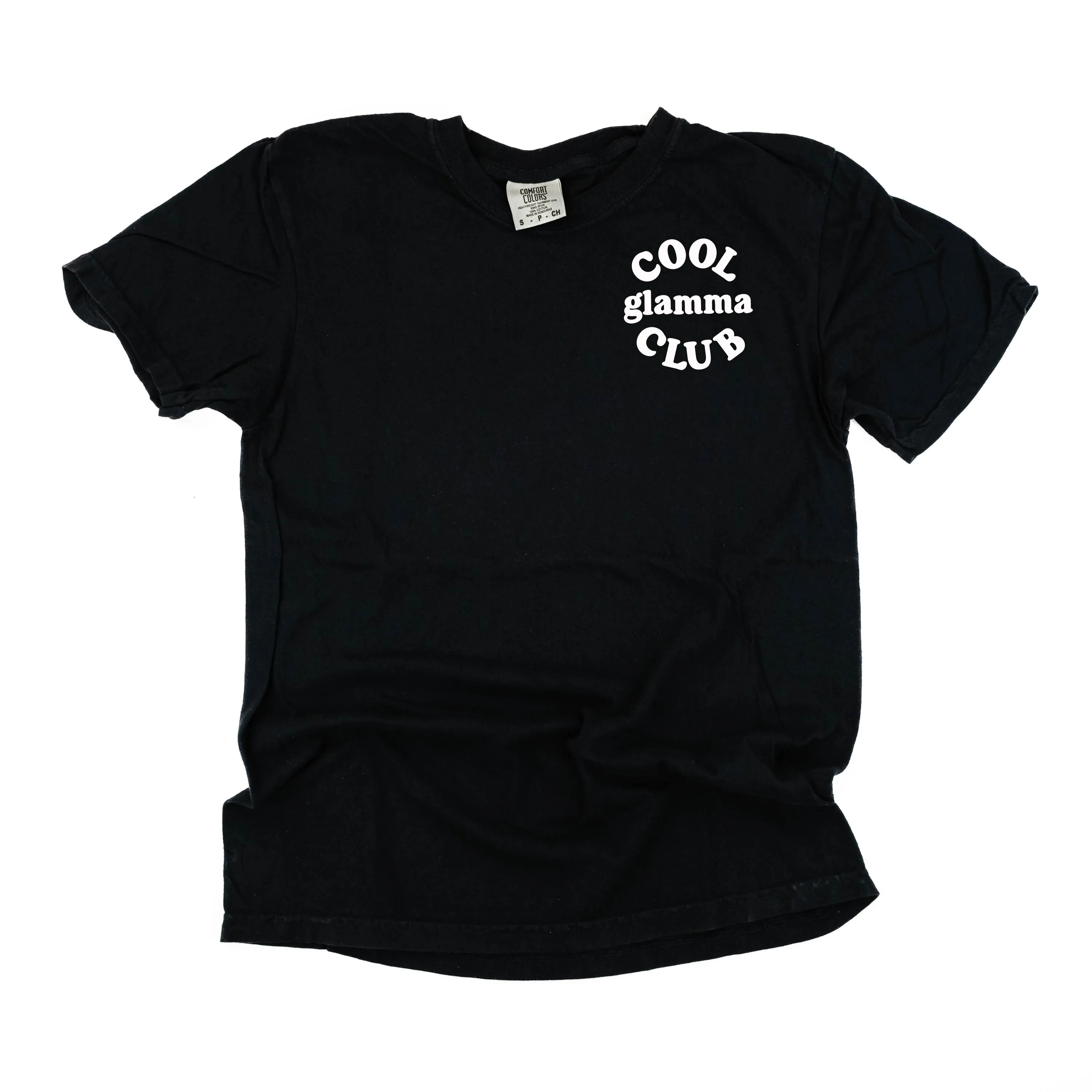 COOL Glamma CLUB - Pocket Design - SHORT SLEEVE COMFORT COLORS TEE