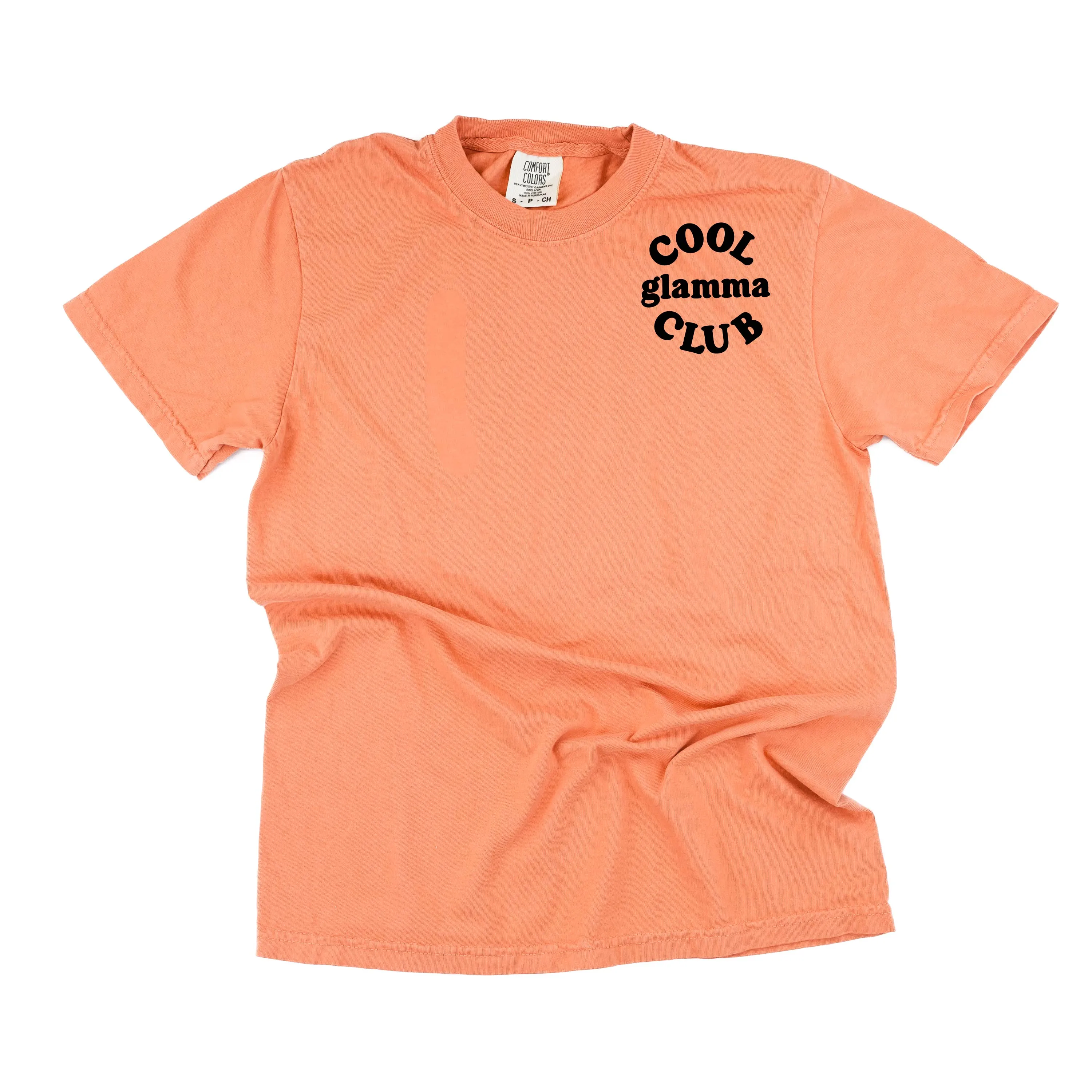 COOL Glamma CLUB - Pocket Design - SHORT SLEEVE COMFORT COLORS TEE