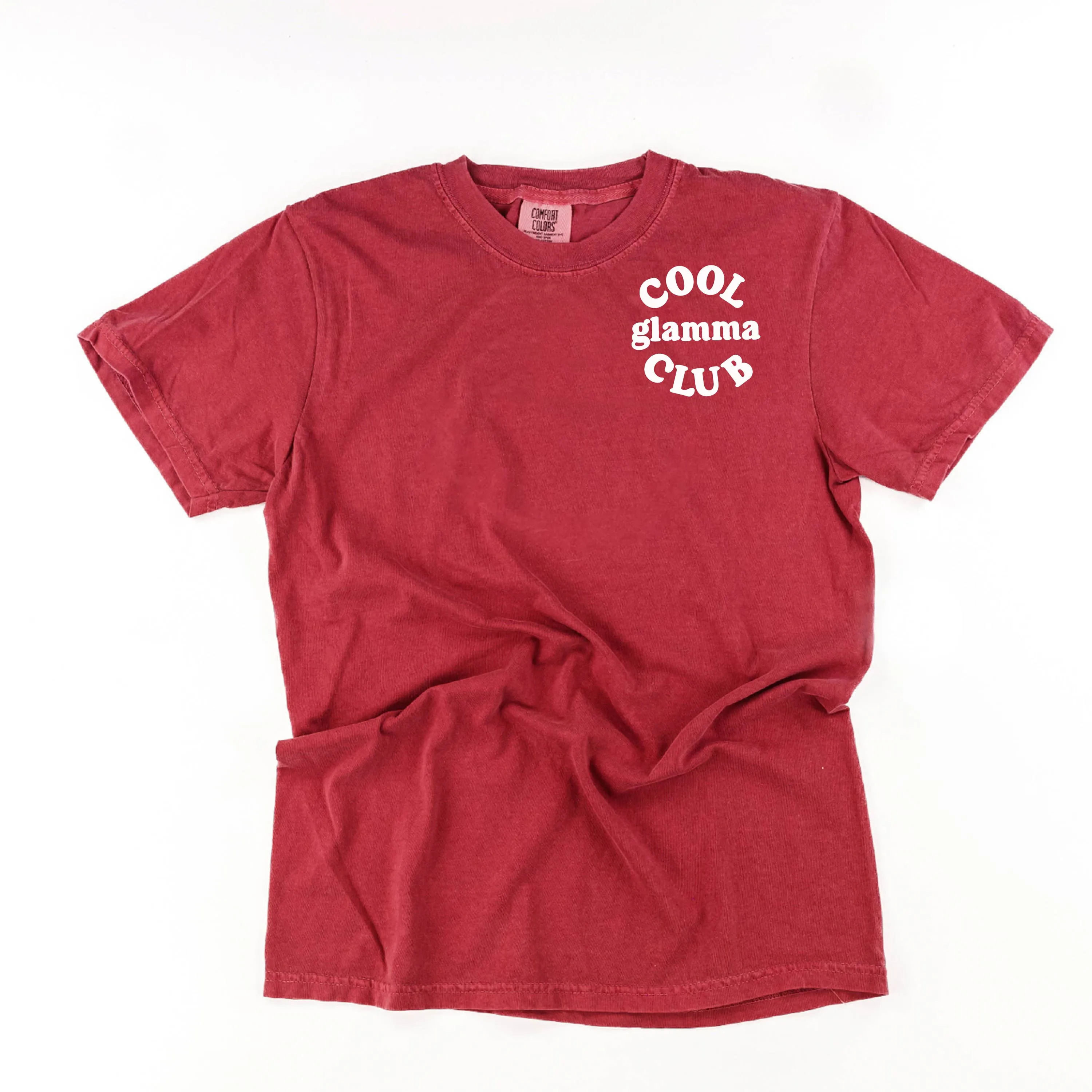COOL Glamma CLUB - Pocket Design - SHORT SLEEVE COMFORT COLORS TEE