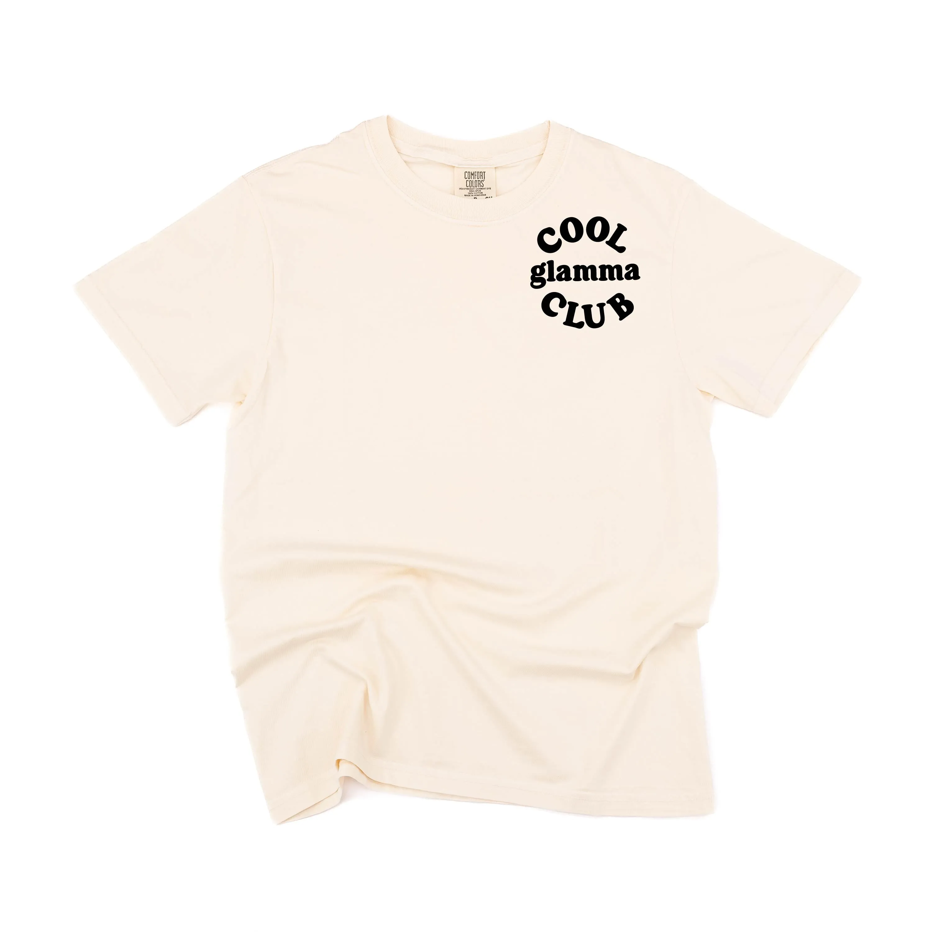 COOL Glamma CLUB - Pocket Design - SHORT SLEEVE COMFORT COLORS TEE