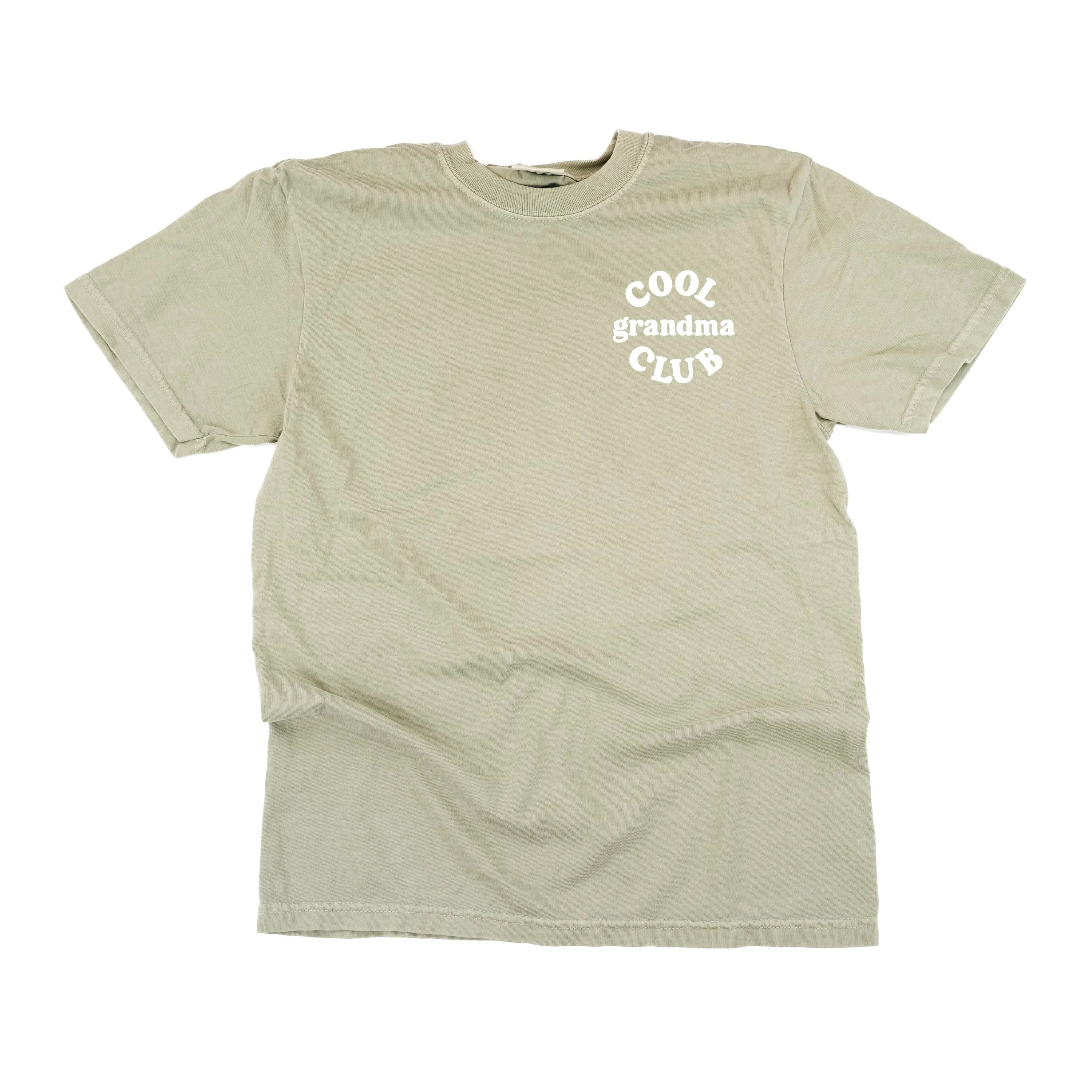 COOL Grandma CLUB - Pocket Design - SHORT SLEEVE COMFORT COLORS TEE