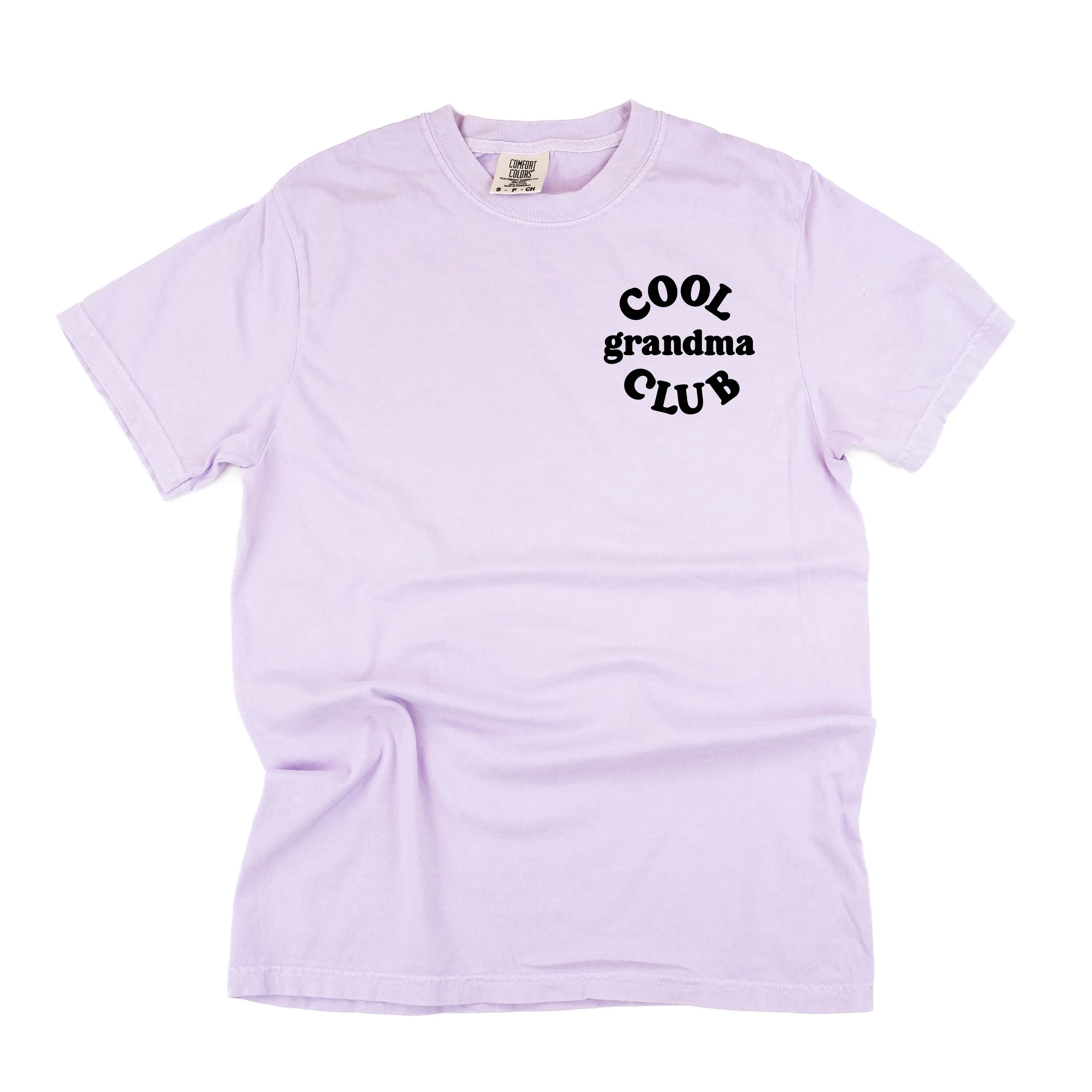 COOL Grandma CLUB - Pocket Design - SHORT SLEEVE COMFORT COLORS TEE