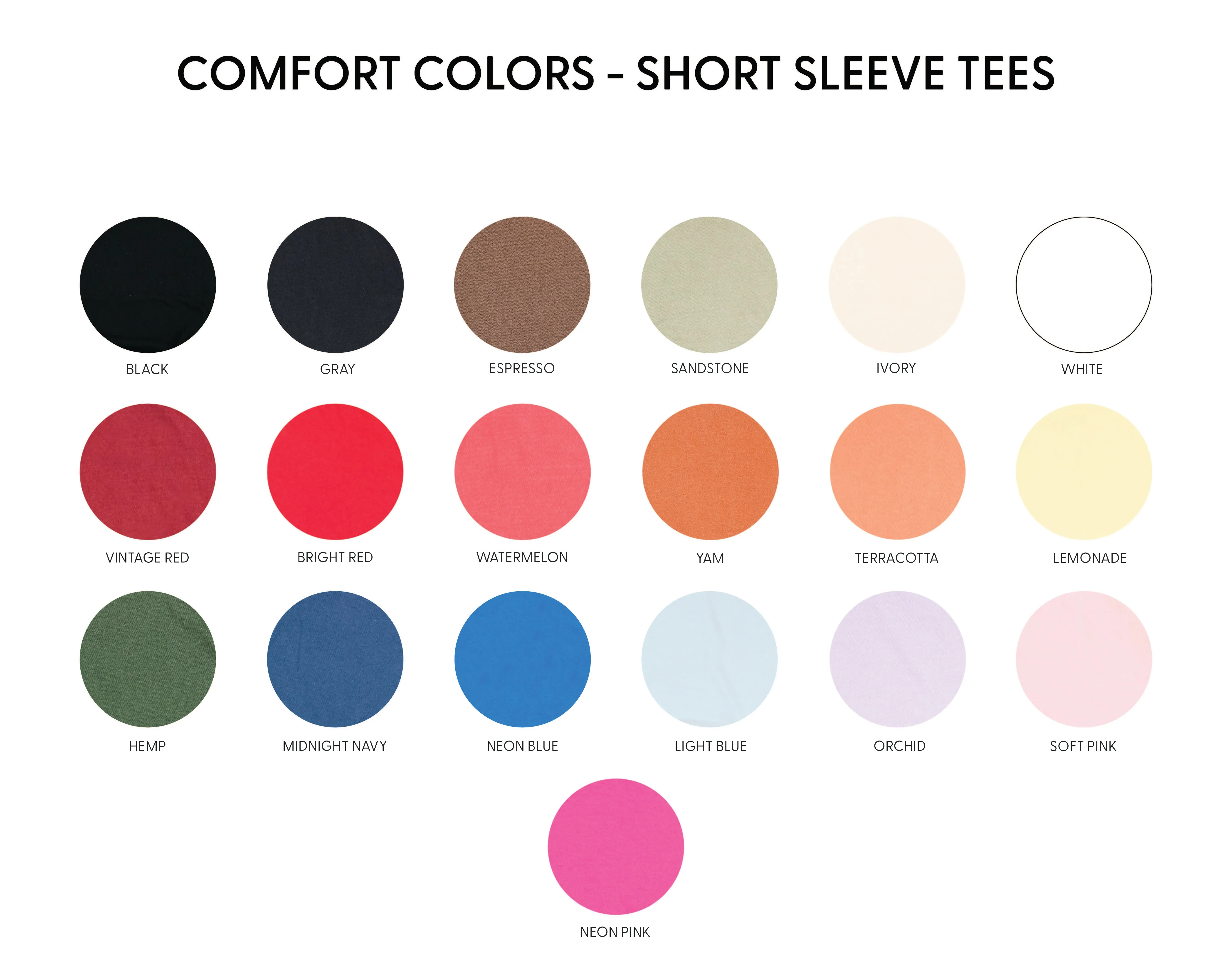 Dainty Bows and Leaves - Short Sleeve Comfort Colors Tee