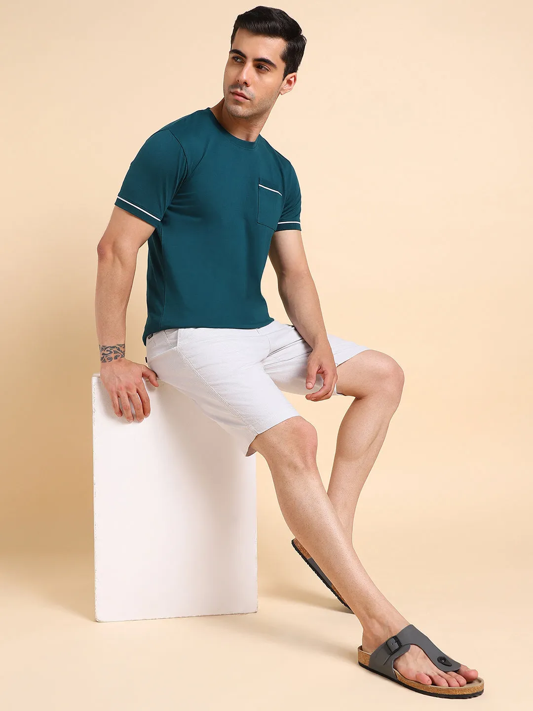 Dennis Lingo Pure Cotton Slim Fit T-shirt
