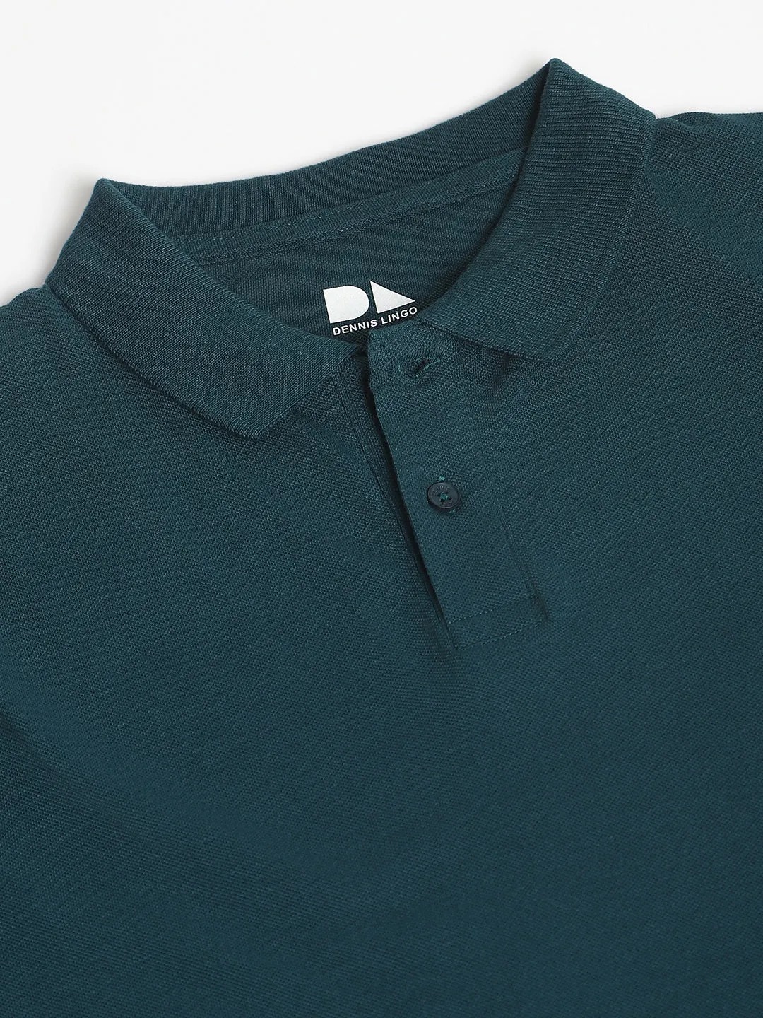 Dennis Lingo Regular Fit Polo Collar Pure Cotton T-shirt