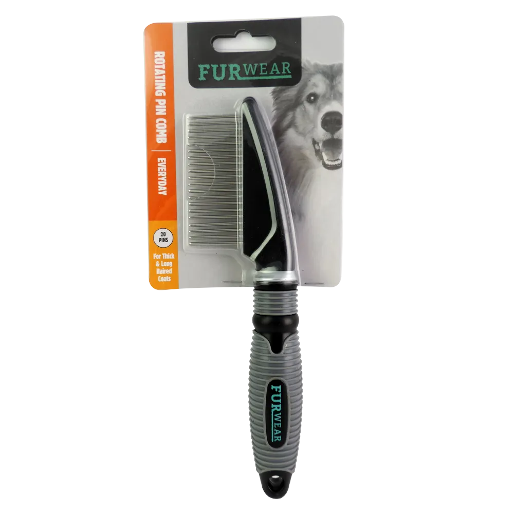 Furwear - Rotating Pin Comb (20 Pins)