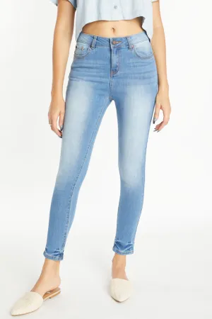 High Rise 5 Pocket Skinny Jeans