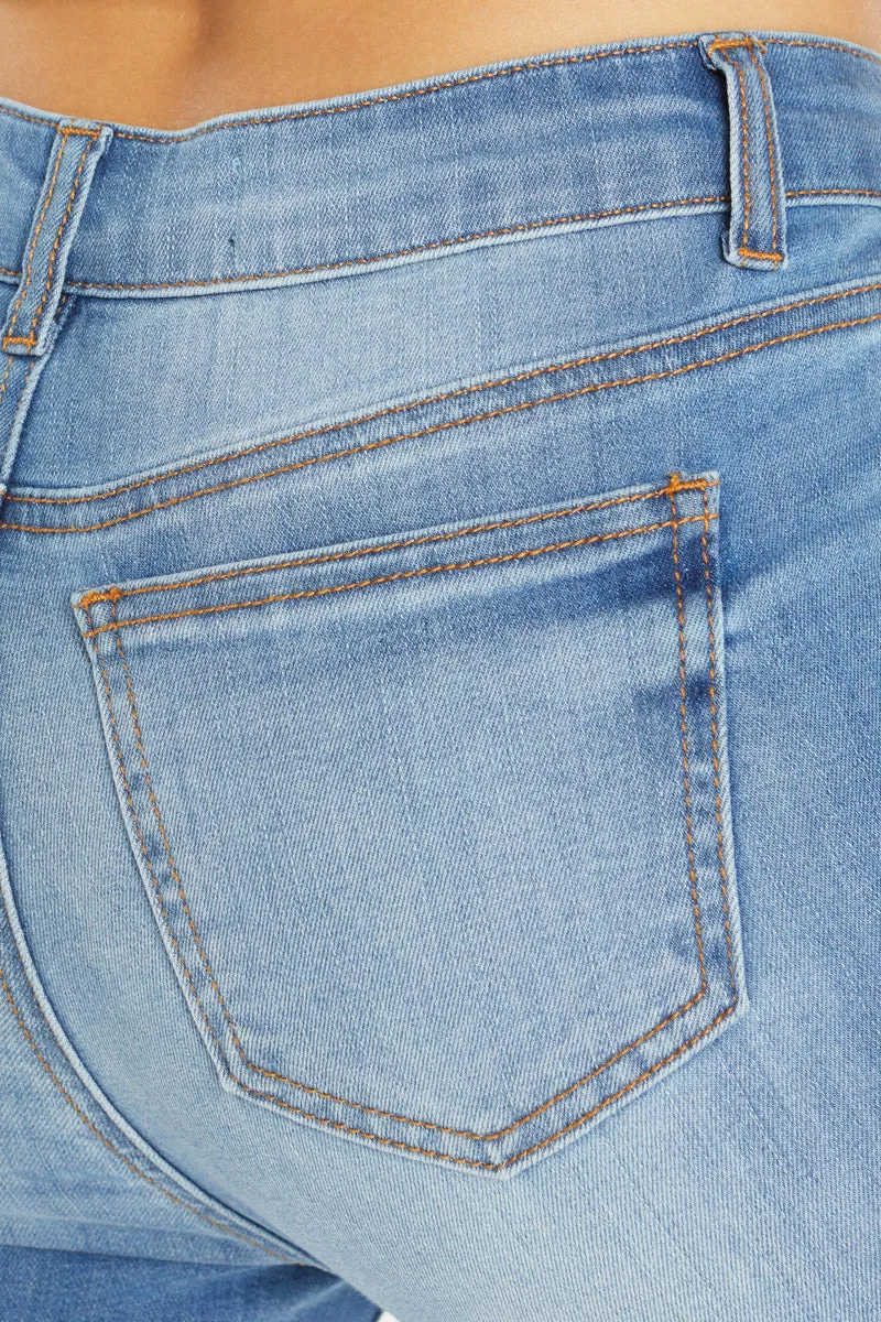 High Rise 5 Pocket Skinny Jeans