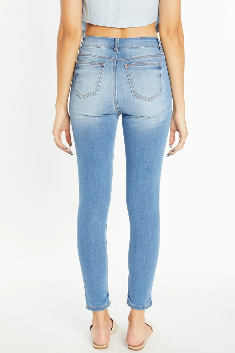 High Rise 5 Pocket Skinny Jeans
