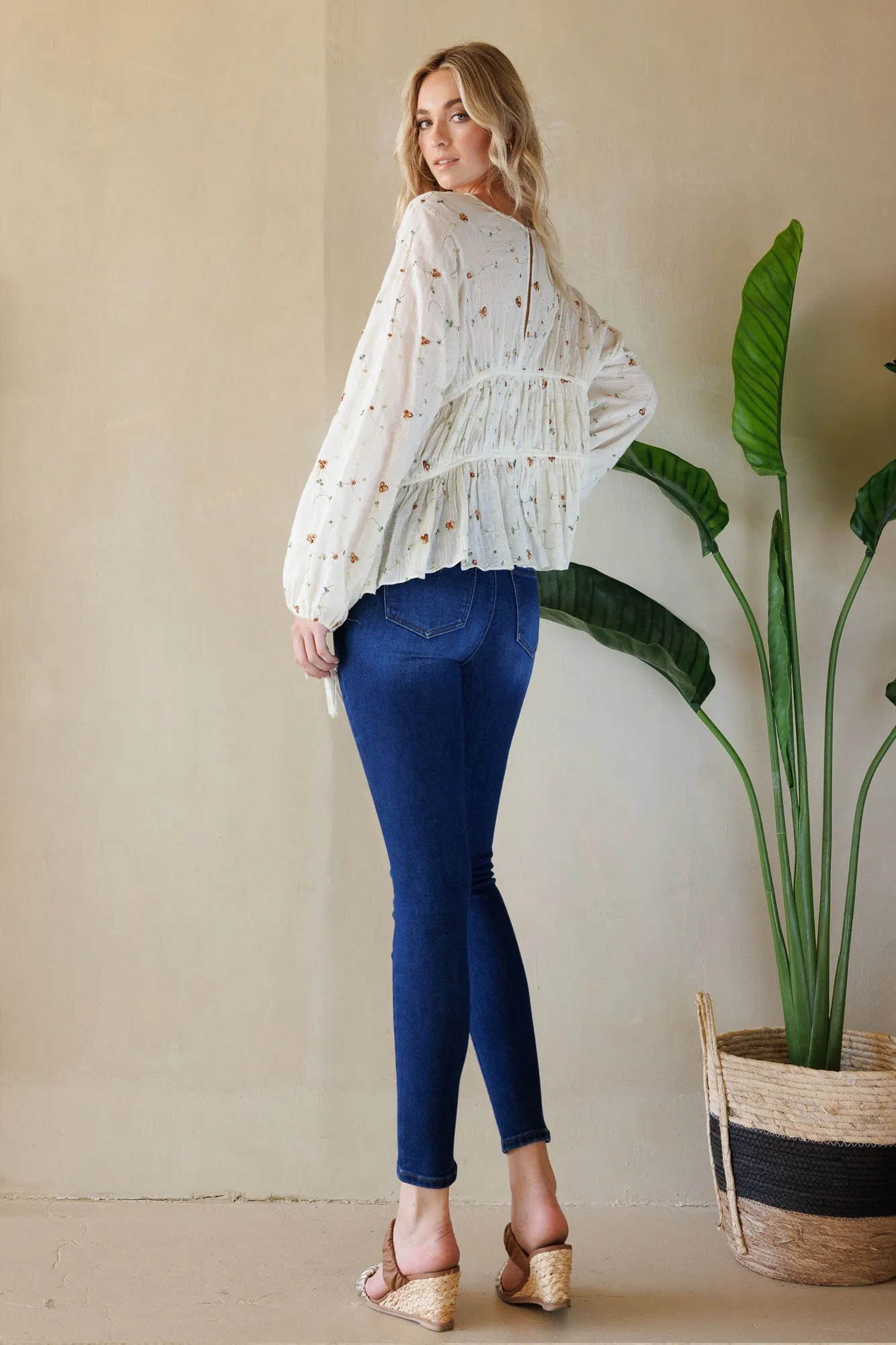 High Rise Skinny Jeans