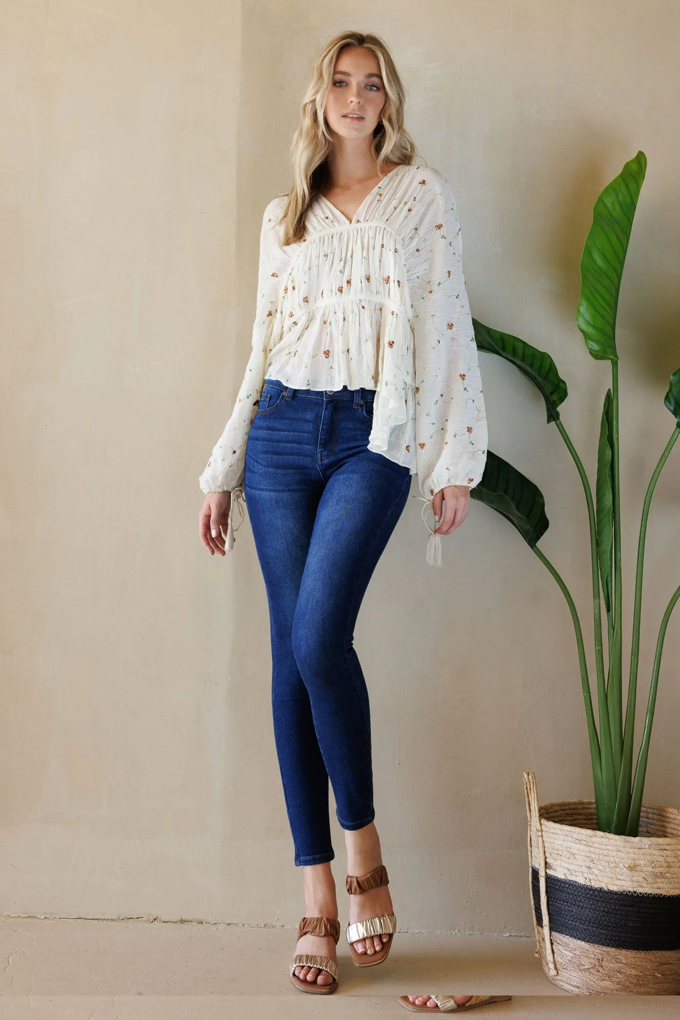 High Rise Skinny Jeans