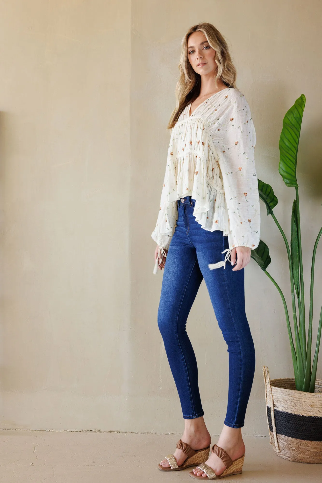 High Rise Skinny Jeans