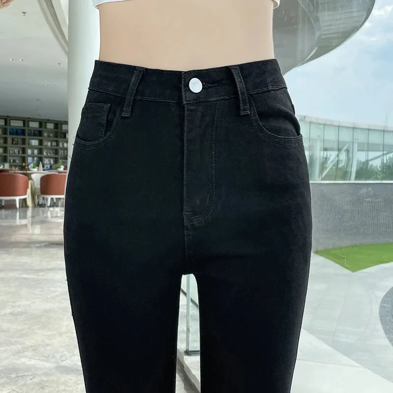 High Waist Skinny Jeans: Women's Vintage Style