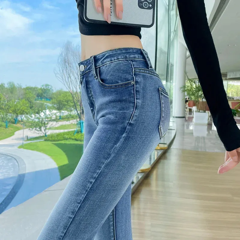 High Waist Skinny Jeans: Women's Vintage Style