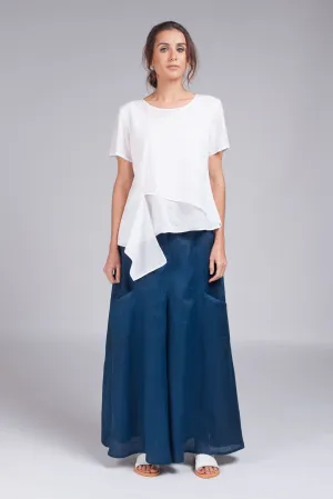 Hisame Wide Pant - Blue