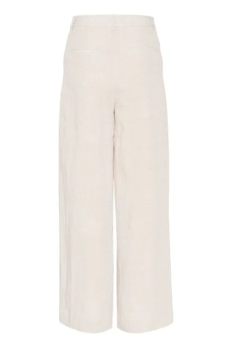 LizaGZ Linen Hw Pants  - Tammy Light Sand