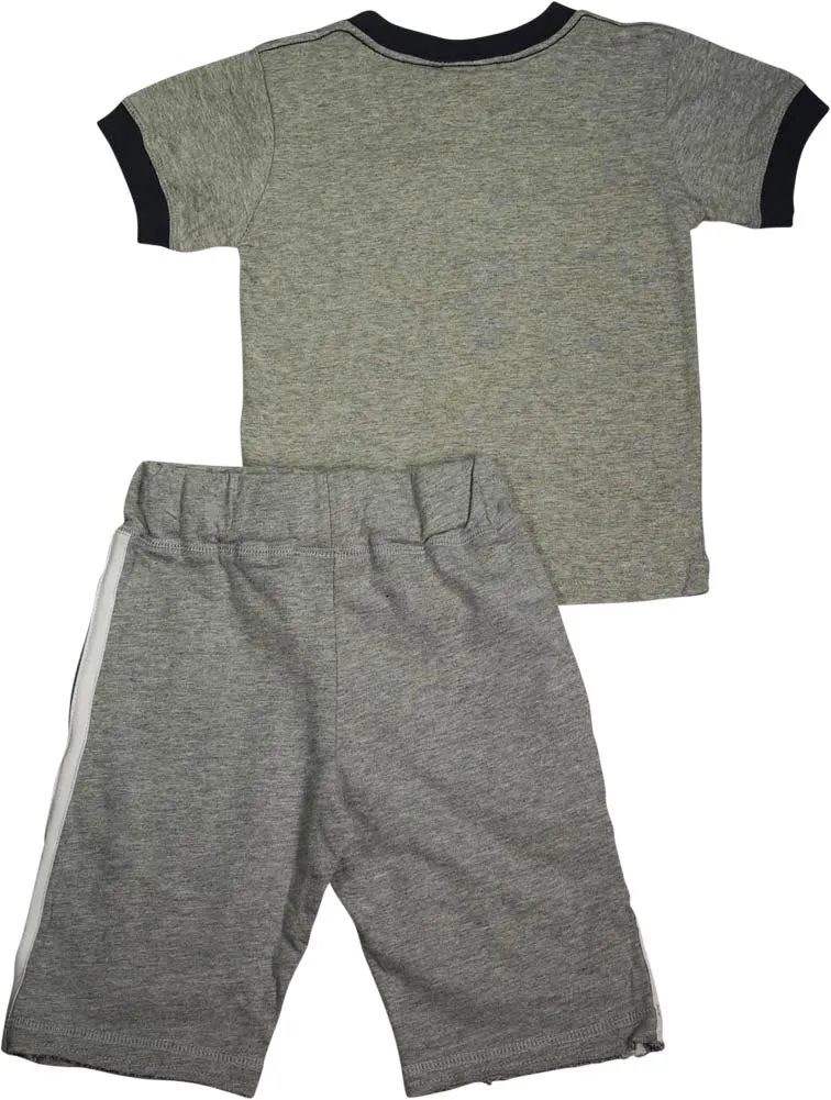 Mish Mish Infant Toddler Boys Cotton Short Sleeve Tank Tee Shirts Short Sets