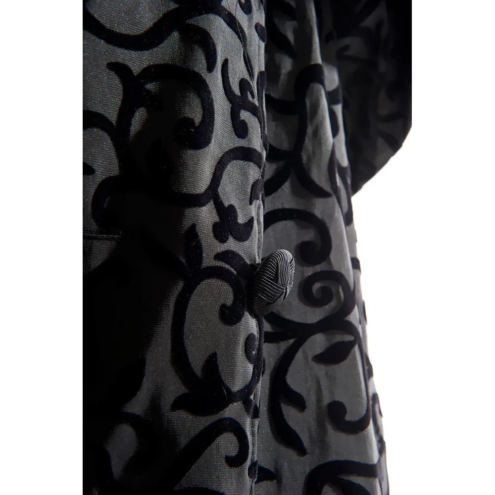 Mycra Pac Raincoat Tea Donatella Black Scroll