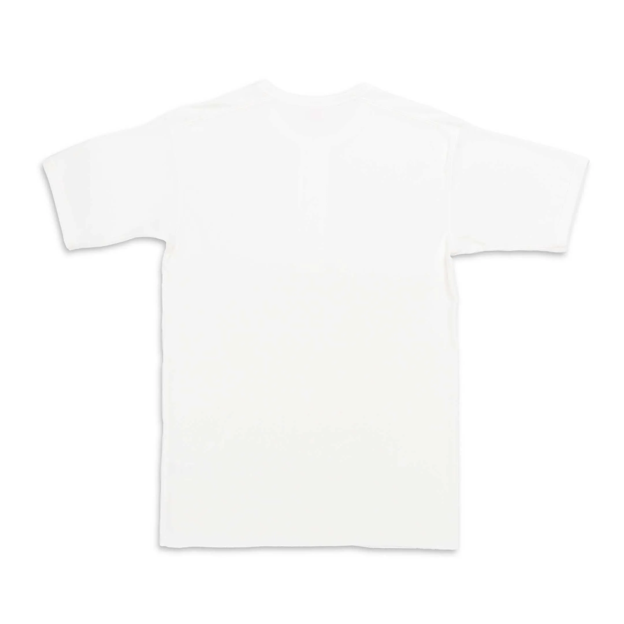 The Real McCoy's Union Henley Undershirt S/S White